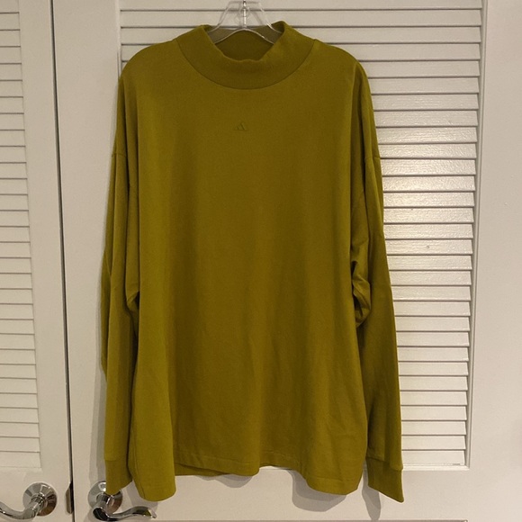 ADIDAS ORIGINALS BASKETBALL ONE long sleeve TEE pulse olive - Picture 3 of 6